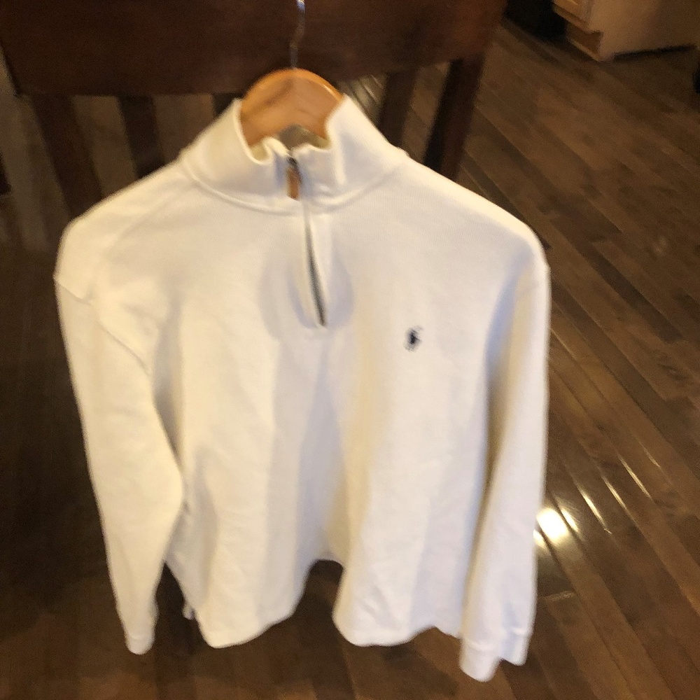 Polo by Ralph Lauren Cotton 1/4 zip Sweater